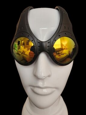 Oakley Over the Top Sunglasses Black Frame Gold Iridium Lenses